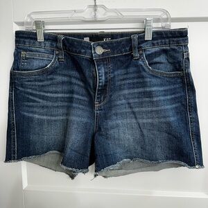 Kut from the Kloth Dark Blue Jean Shorts
